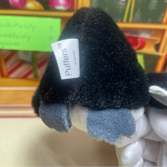 1 BRAND NEW GUND MINI PUFFER PLUSH PENGUIN ORNAMENT TOY APPROX 4” PRICE FIRM - Picture 7 of 15